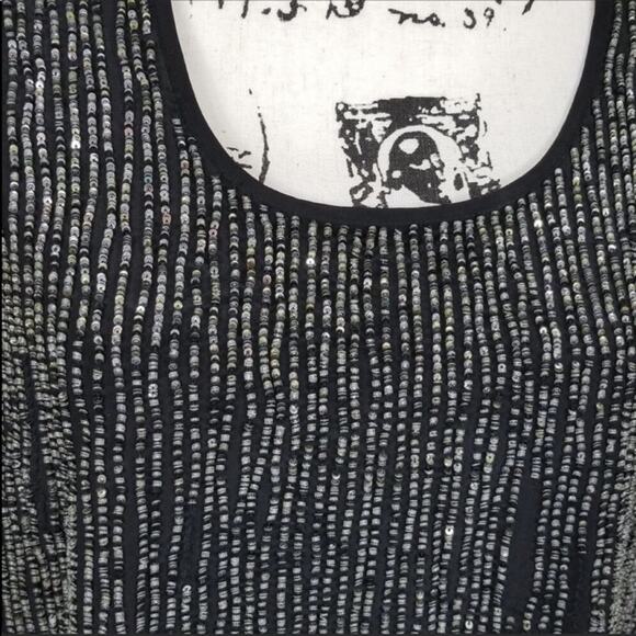 Eileen Fisher Sequins Beads Blouse - Picture 3 of 7